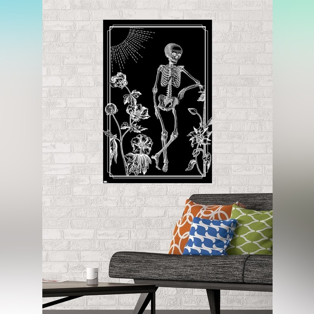 NIP Trends International Skeleton - Nature Wall Poster, 22.375" x 34", Unframed